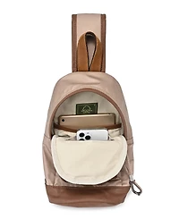 Tsd Brand Urban Light Coated Canvas Sling Bag