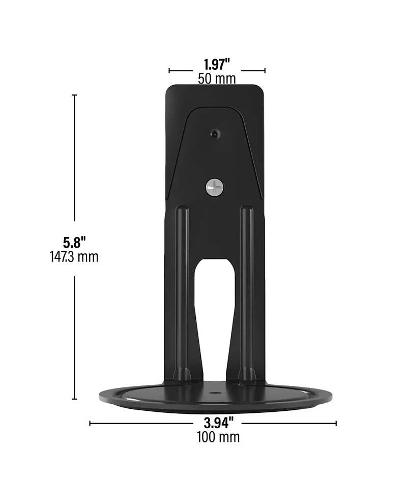 Sanus WSFME12 Fixed Speaker Wall Mounts for Sonos Ear 100 - Pair