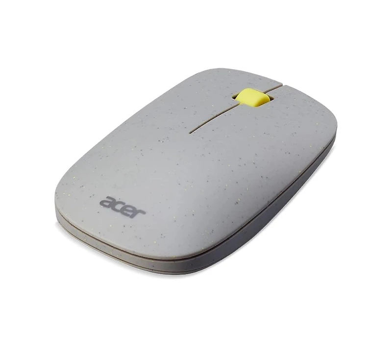 acer Vero 3 Button Mouse | 2.4GHz Wireless | 1200DPI | Made with Post-Consumer Recycled (Pcr) Material | Certified Works with Chromebook | Gray