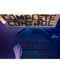 acer Predator Aethon 303 Wired Gaming Keyboard-Kailh Blue Mechanical Switches|Rgb Illuminated Keyboard|12 Backlight Effects|5 Pre-Set Gaming Modes & 3