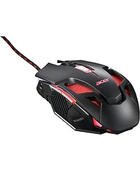 acer Nitro Gaming Mouse Iii: 6D Optical Gaming Mouse with High 125MHz Polling Rate | 7 Colorful Breathing Lights with Led Logo and Pattern | 6 Optiona