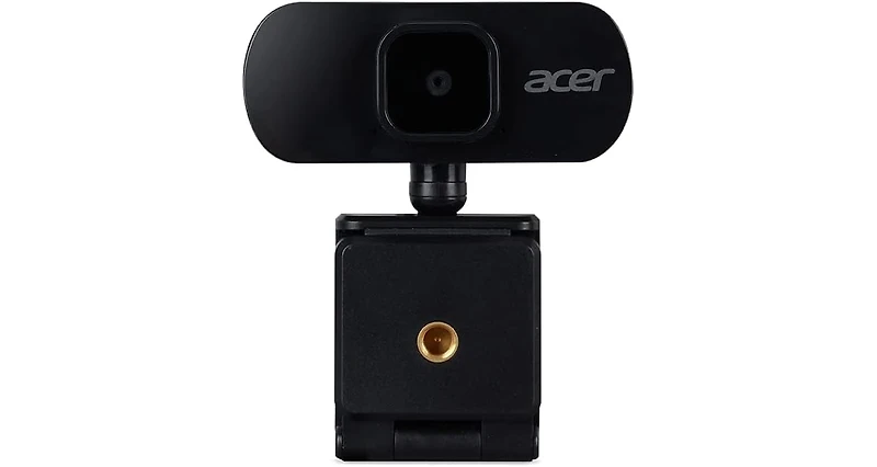acer Full Hd Usb Streaming 2MP Webcam | 1080P Hd | 360° Rotation | Digital Microphone | Plug & Play for Desktop or Laptop Pc | Stream for Zoom, Skype,