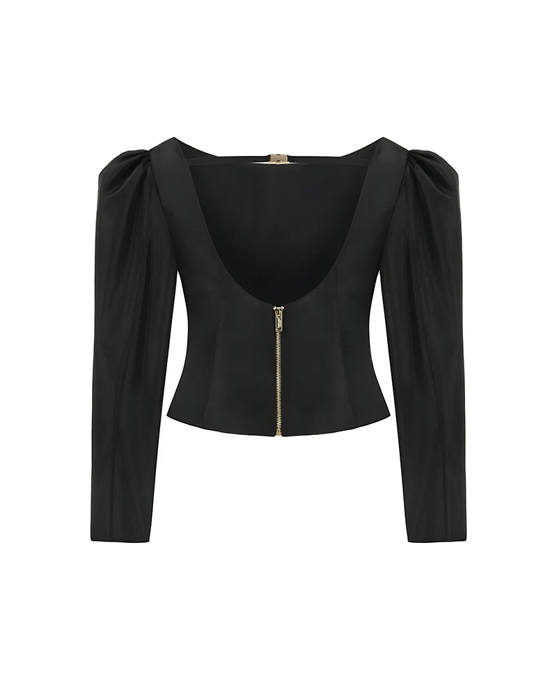 Nocturne Women's Boat Neck Blouse
