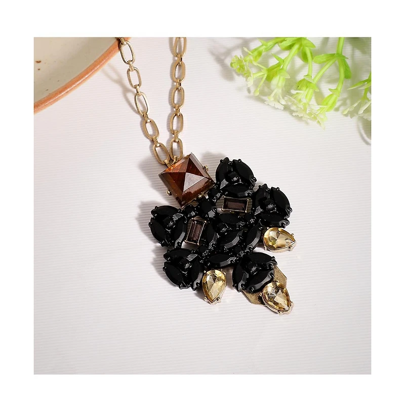 Party Stone Pendant Necklace
