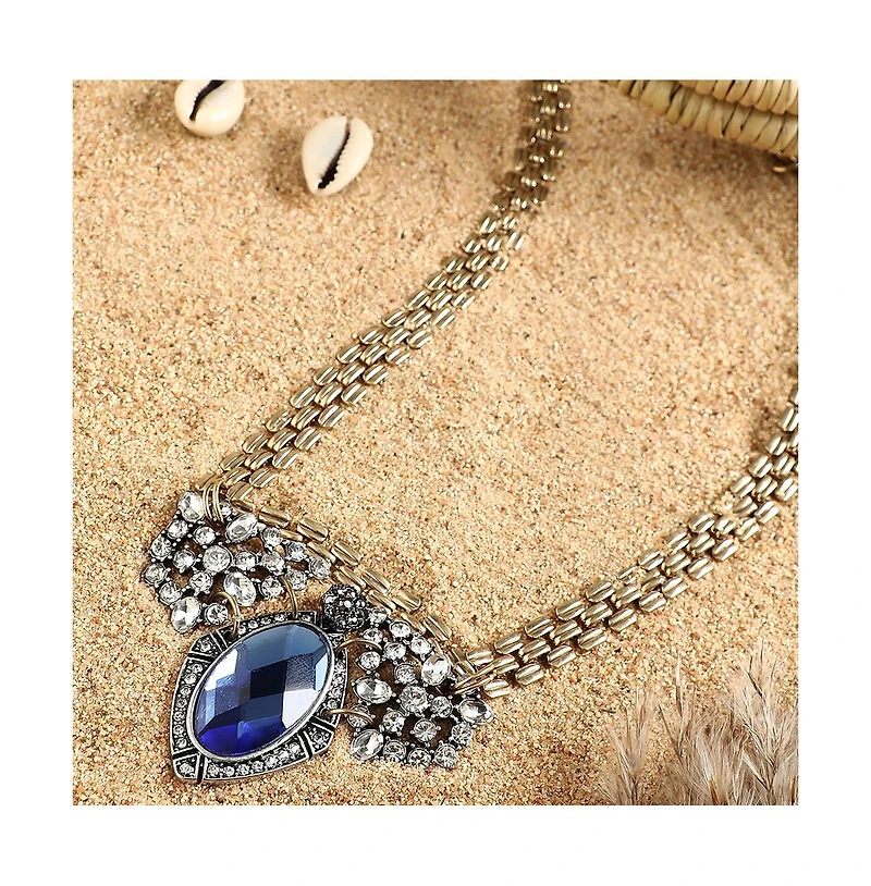 Party Stone Statement Necklace