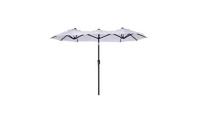 Heavy-Duty Outdoor Beach Umbrella for Sun Protection and Beach Days