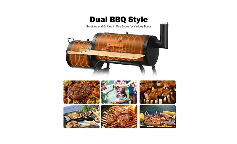 Portable Outdoor Bbq Grill for Backyard, Patio, or Camping Cookouts