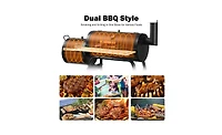 Portable Outdoor Bbq Grill for Backyard, Patio, or Camping Cookouts