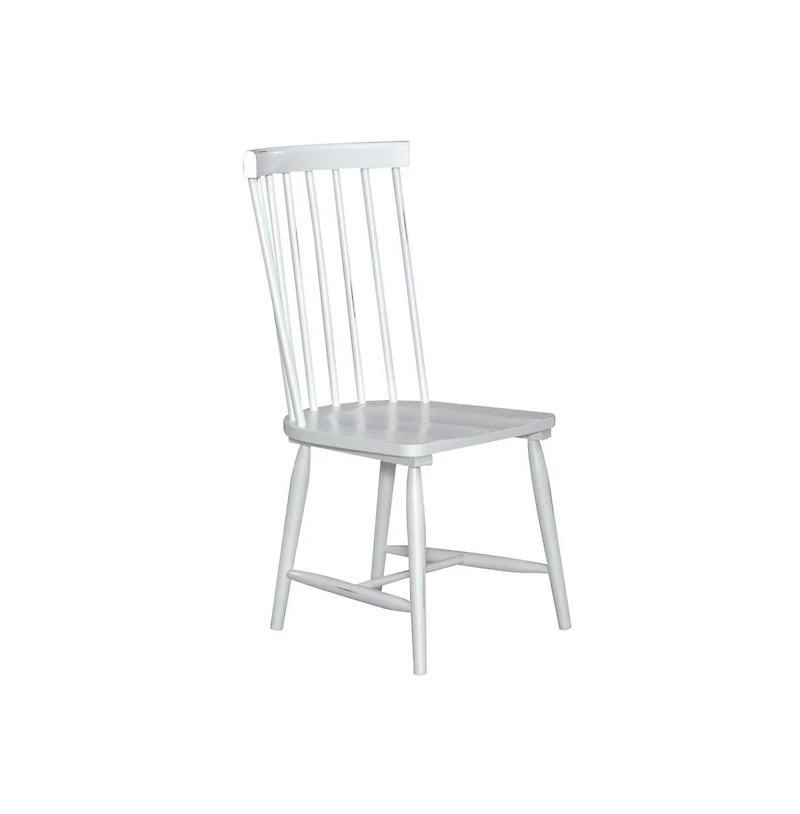 Liberty Capeside Cottage Spindle Back Side Chair - White