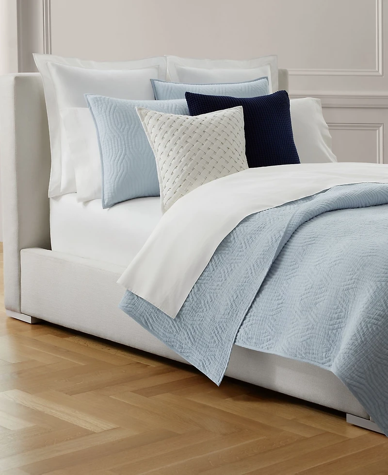 Lauren Ralph Wiley Cotton Jacquard Quilt