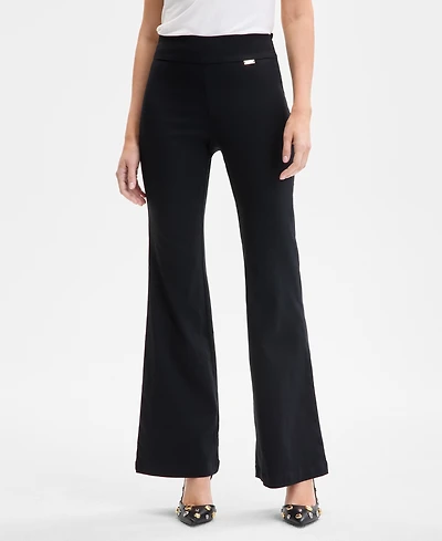 I.n.c. International Concepts Women's Flared-Leg Pull-On Pants, Exclusively at Macy's