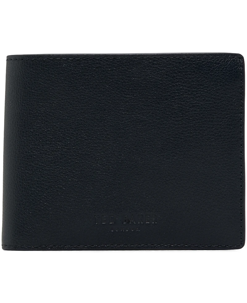 Ted Baker Pebble Navy Leather Wallet