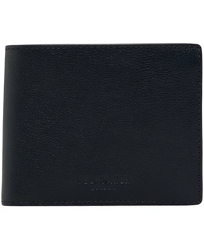 Ted Baker Pebble Navy Leather Wallet