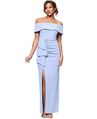 Xscape Off-The-Shoulder Gown