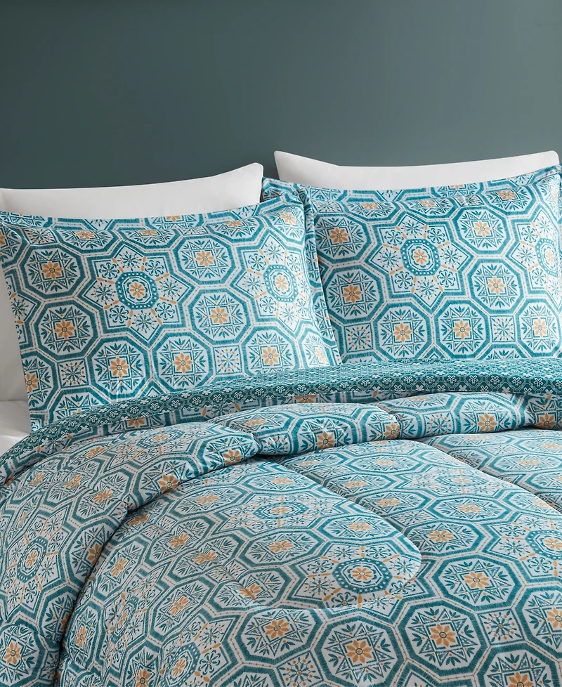 Addison Park Matteo Reversible Printed 8-Pc. Comforter Sets, Exclusively at Macy's