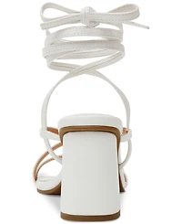 Dv Dolce Vita Women's Haze Strappy Lace-Up Block-Heel Dress Sandals