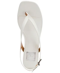 Dv Dolce Vita Women's Birdie Ankle-Strap Thong Heeled Dress Sandals