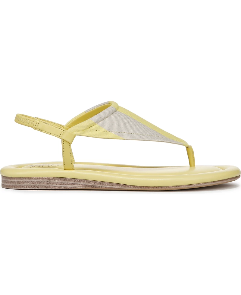 Franco Sarto Women's Jocelyn Open Toe Thong Slingback Sandals