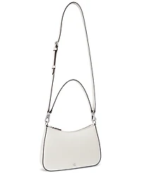 Lauren Ralph Lauren Women's Crosshatch Leather Medium Danni Shoulder Bag