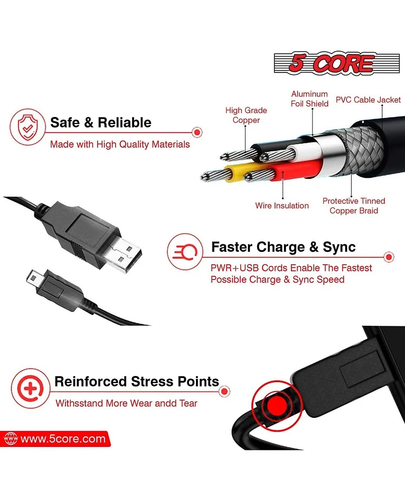 5 Core Podcast Equipment Bundle All in One Podcast Kit w Condenser Microphone Perfect for Recording Broadcasting Live Streaming - Rm 4 B