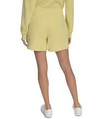 Calvin Klein Women's Smocked Waistband Midi Shorts