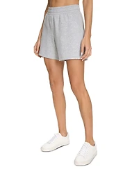 Calvin Klein Women's Smocked Waistband Midi Shorts
