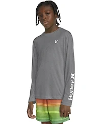 Hurley Big Boys Icon Upf 50+ Long-Sleeve T-Shirt