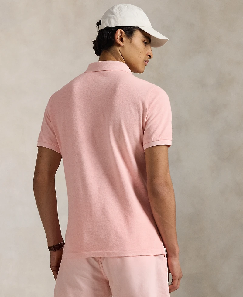 Polo Ralph Lauren Men's Classic-Fit Mineral-Dyed Mesh Polo Shirt
