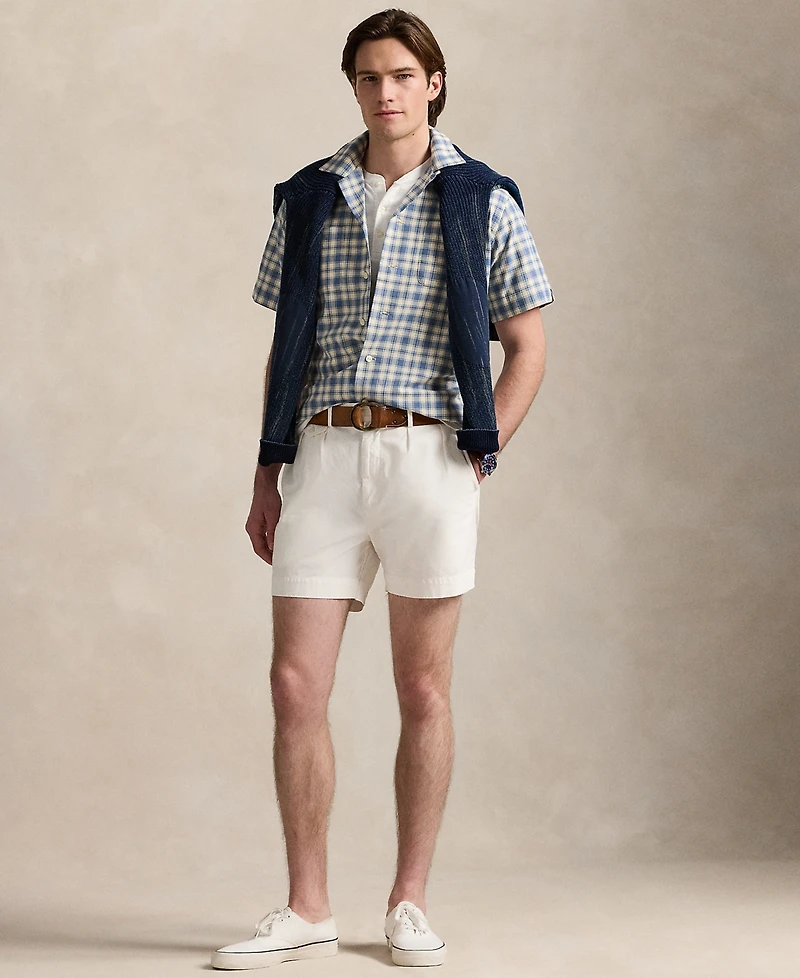 Polo Ralph Lauren Men's Classic-Fit Plaid Oxford Camp Workshirt