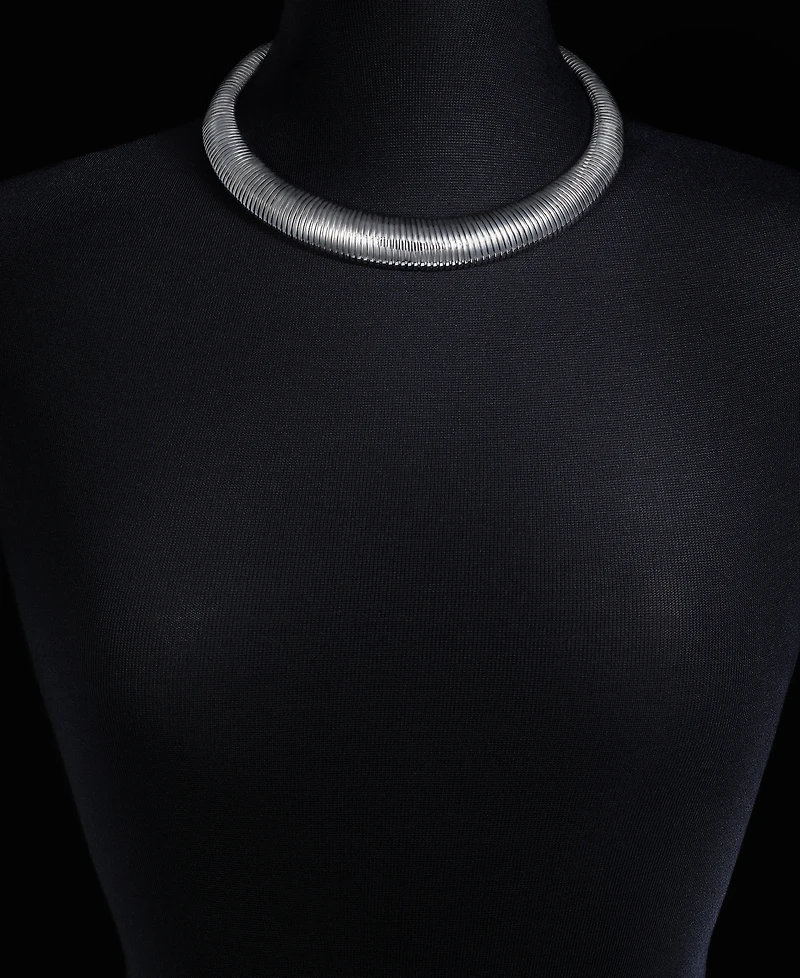 I.n.c. International Concepts Gold-Tone Omega Chain Collar Necklace, 17" + 3" extender, Exclusively at Macy's