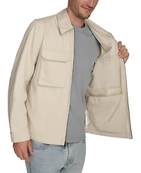 Levi's Men's Solid Full-Zip Shirt Jacket