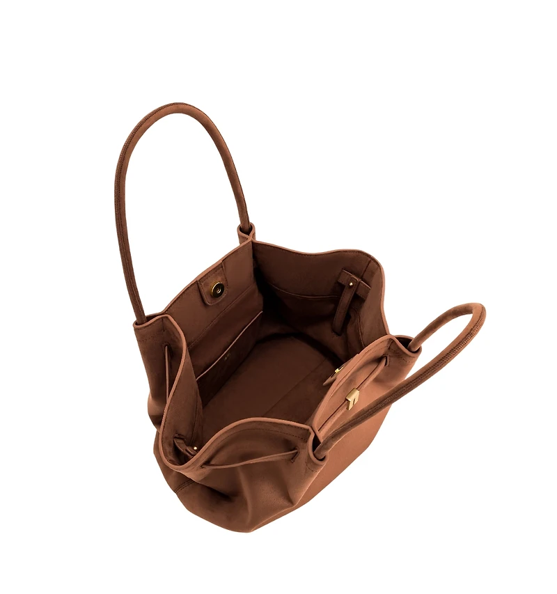 Jw Pei Hana Medium Suede Tote Bag