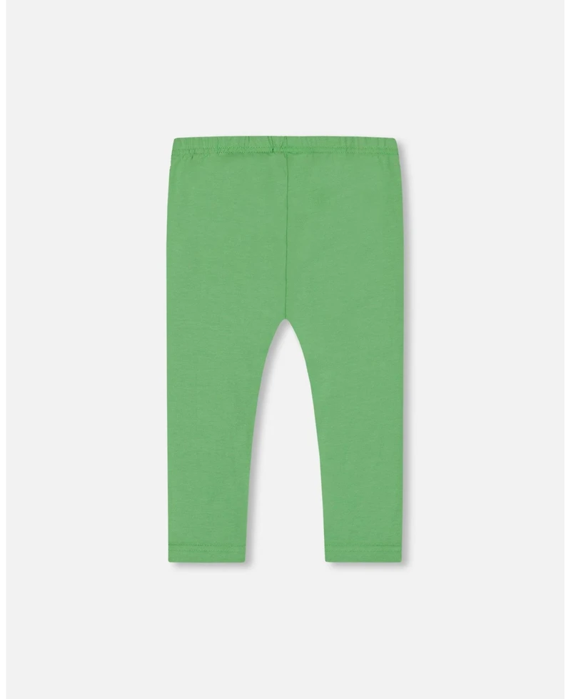 Deux par Deux Big Girls Organic Cotton Legging Green