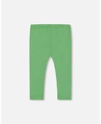 Deux par Deux Big Girls Organic Cotton Legging Green