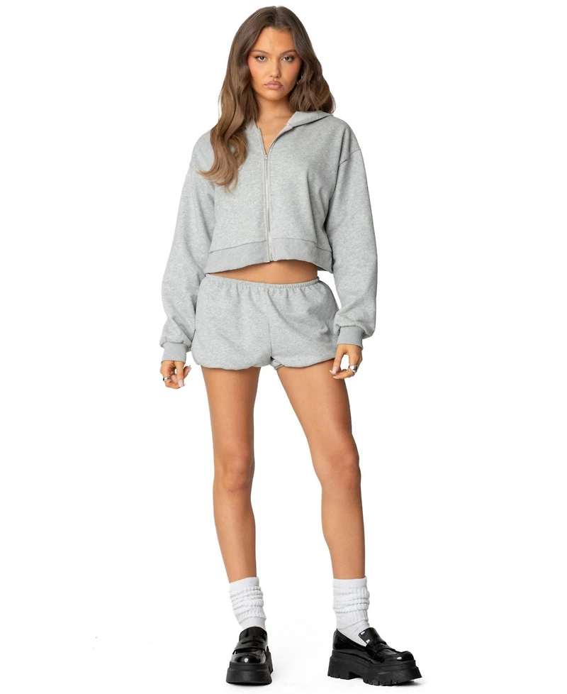 Edikted Women's Robina Zip Up Hoodie