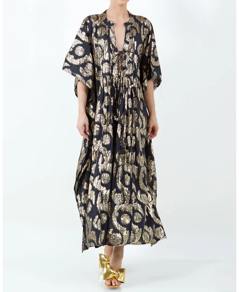 Meghan Fabulous Women's Palm Springs Caftan Maxi Dress