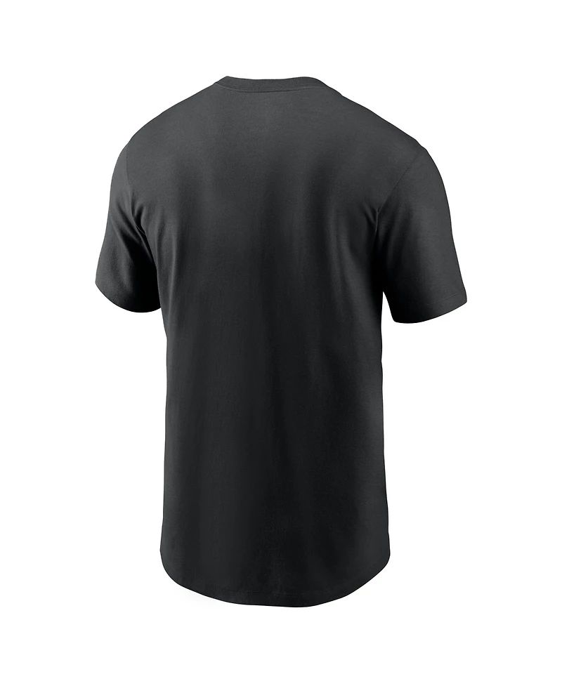 Nike Men's Black Ohio State Buckeyes College Football Playoff 2024 National Champions Locker Room T-Shirt