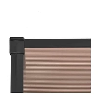 Door Canopy Black 48"x35.4" Polycarbonate