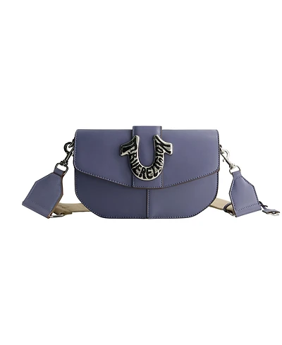 True Religion Shoulder Bag with Signature Logo Accent