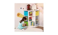 Toy Storage Cabinet for Organized Playroom and Easy Toy Access