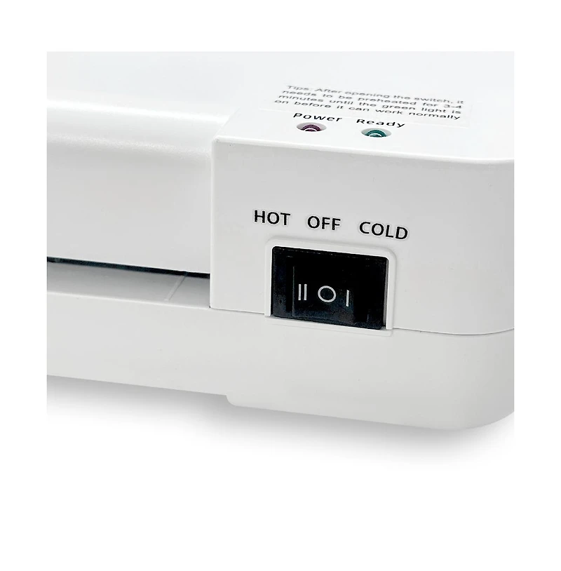 Laminator Machine A4 13in Hot & Cold With Paper Trimmer and Corner Rounder