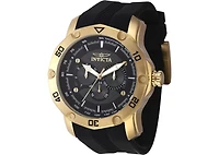 Invicta Men's 45742 Pro Diver Quartz Chronograph Black Dial Watch