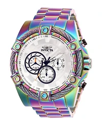 Invicta Men's 25520 Bolt Quartz Chronograph White Dial Watch
