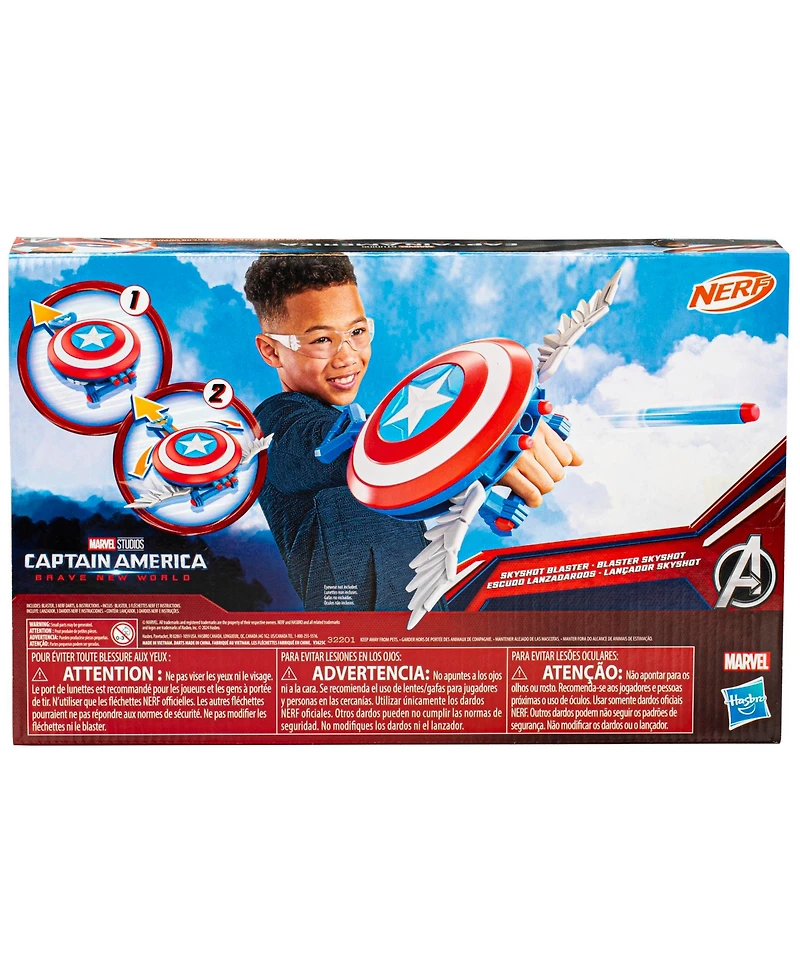 Marvel Studios Captain America Brave New World Nerf Skyshot Blaster