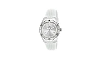 Invicta Women's 17479 Angel Quartz 3 Hand Silver Dial Watch