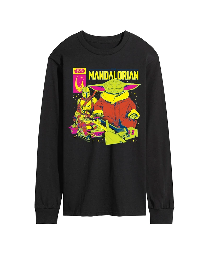 Airwaves Men's The Mandalorian Long Sleeve T-Shirt