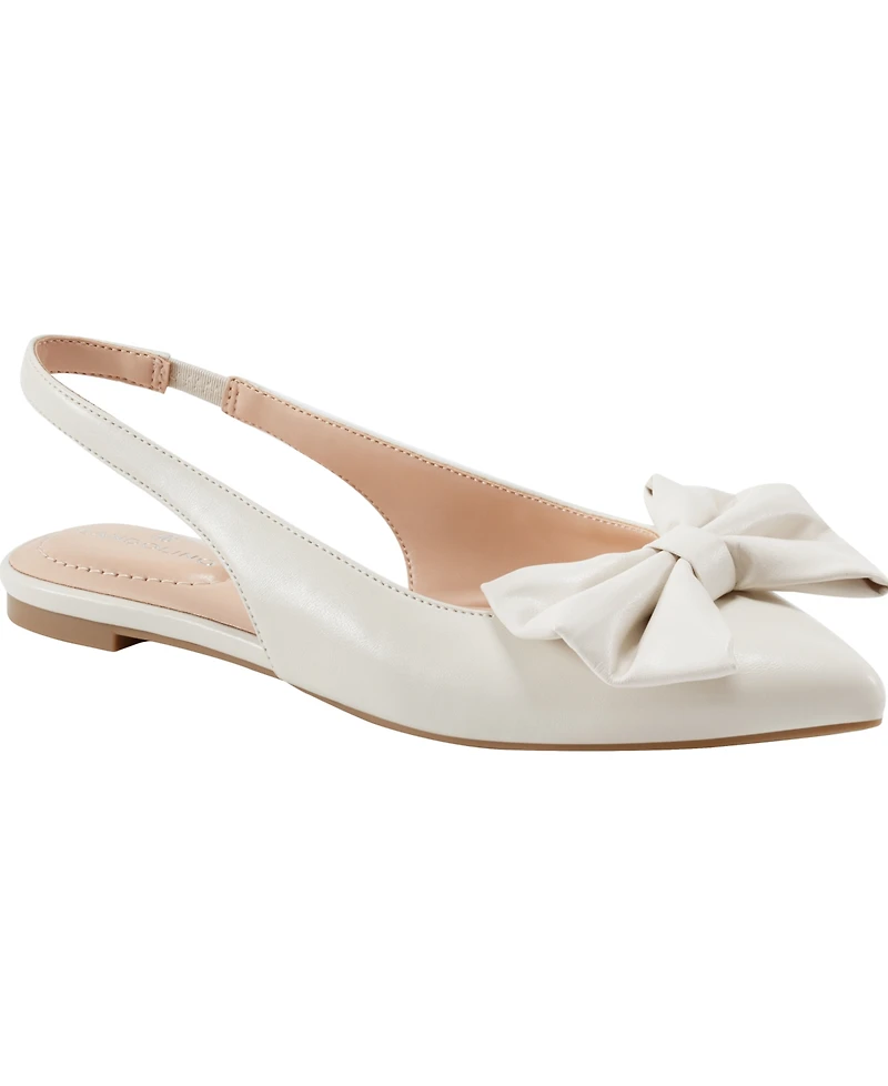 Bandolino Women's Simona Bow Slingback Flats