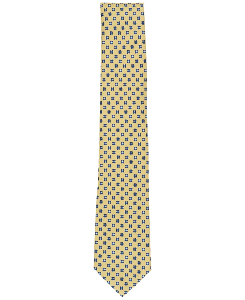 Club Room Men's Dovekie Box-Pattern Tie, Exclusively at Macy's