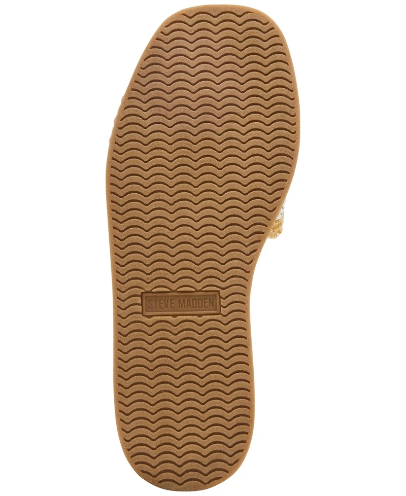 Steve Madden Women's Boardwalk Espadrille Slide Sandals