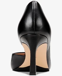 Giani Bernini Women's Valorr Peep Toe d'Orsay Leather Pumps, Created for Macy's